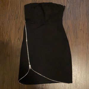 Backless Black Dress Size M